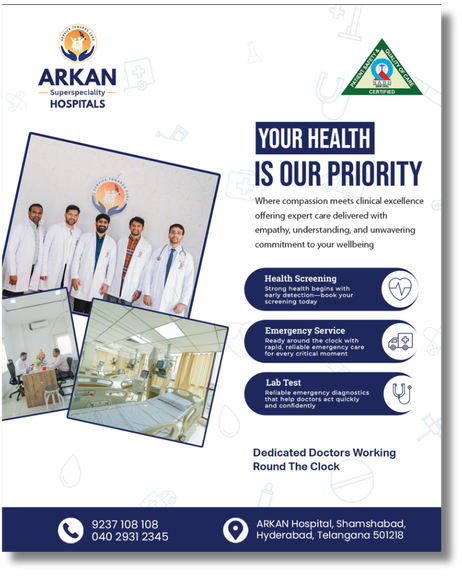Arkan Superspeciality Hospital work sample 1
