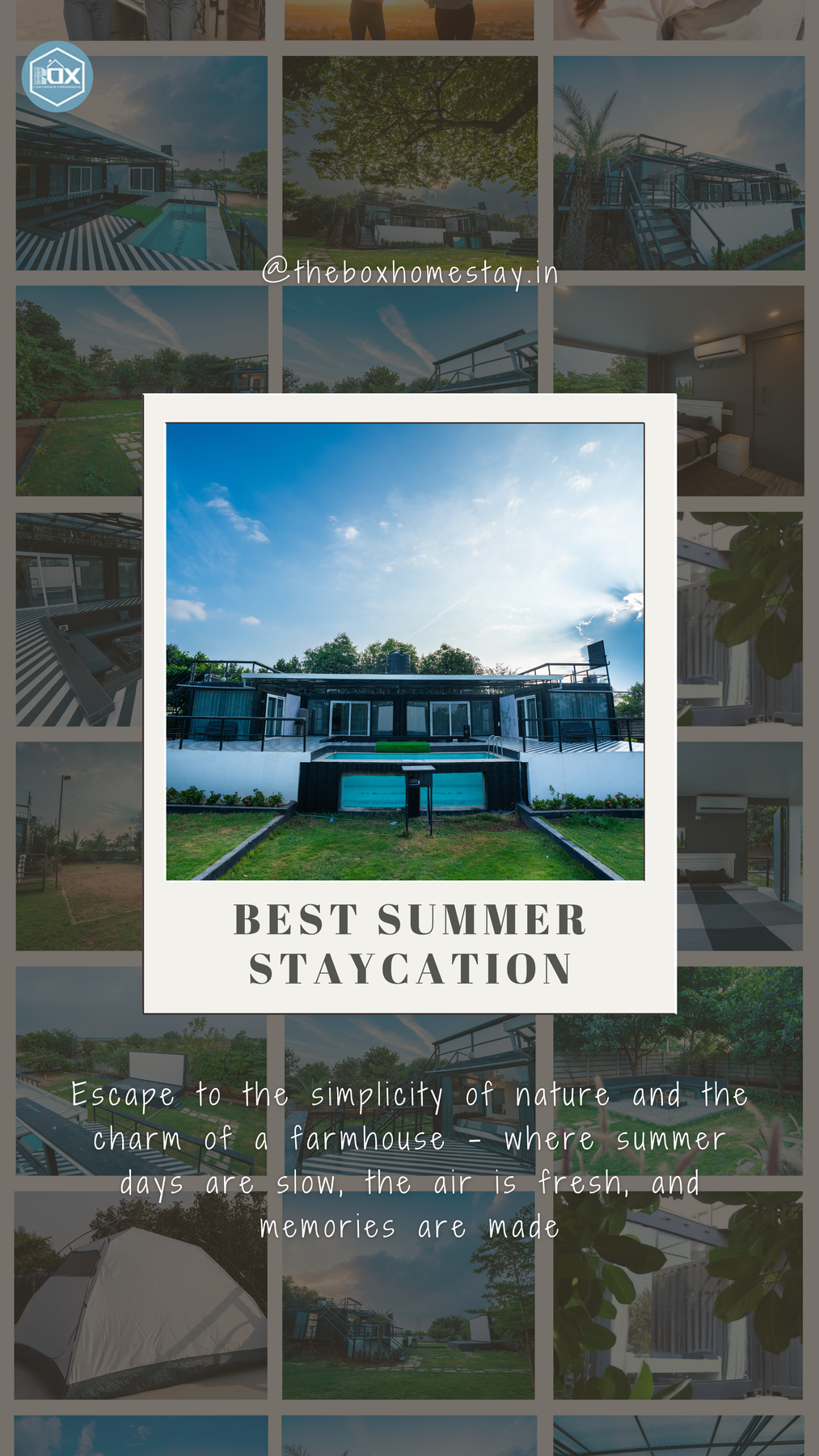 The Box Home Stay work sample 2
